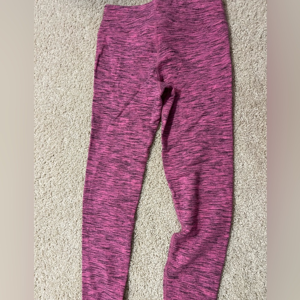 Pink Eddie Bauer leggings size small (7-8)